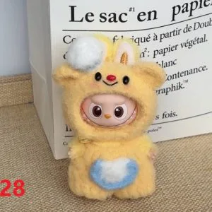 Crochet Mini Labubu Clothes - For Labubu 4.0 Pin For Love Series