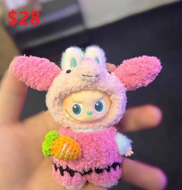 Crochet Mini Labubu Clothes - For Labubu 4.0 Pin For Love Series - Image 5