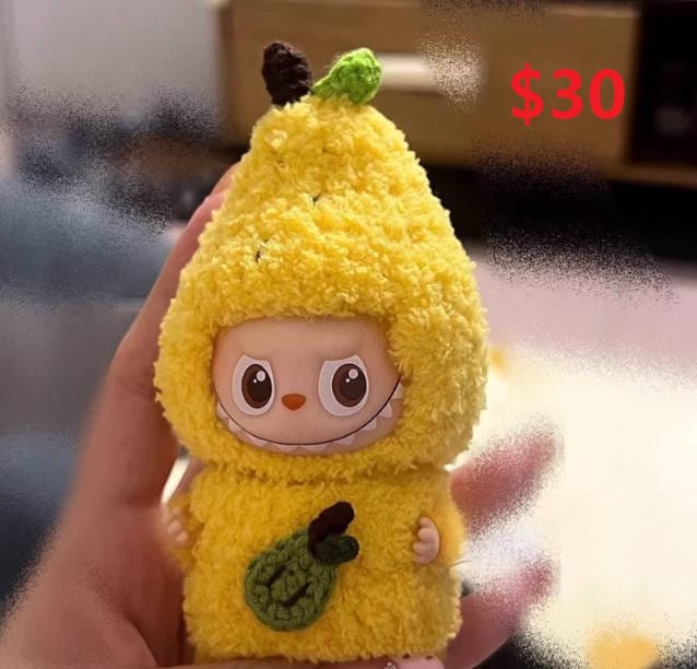 Crochet Mini Labubu Clothes - For Labubu 4.0 Pin For Love Series - Image 8